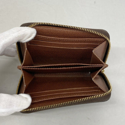 Louis Vuitton Coin Case Monogram Zippy Purse Brown — view 3