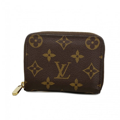 Louis Vuitton Coin Case Monogram Zippy Purse Brown