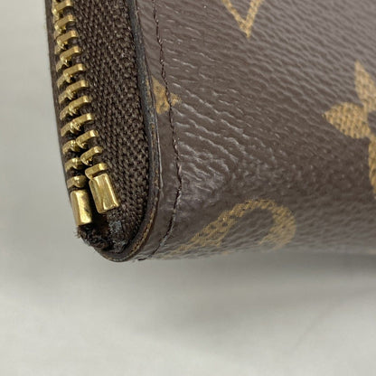 Louis Vuitton Coin Case Monogram Zippy Purse Brown — view 5
