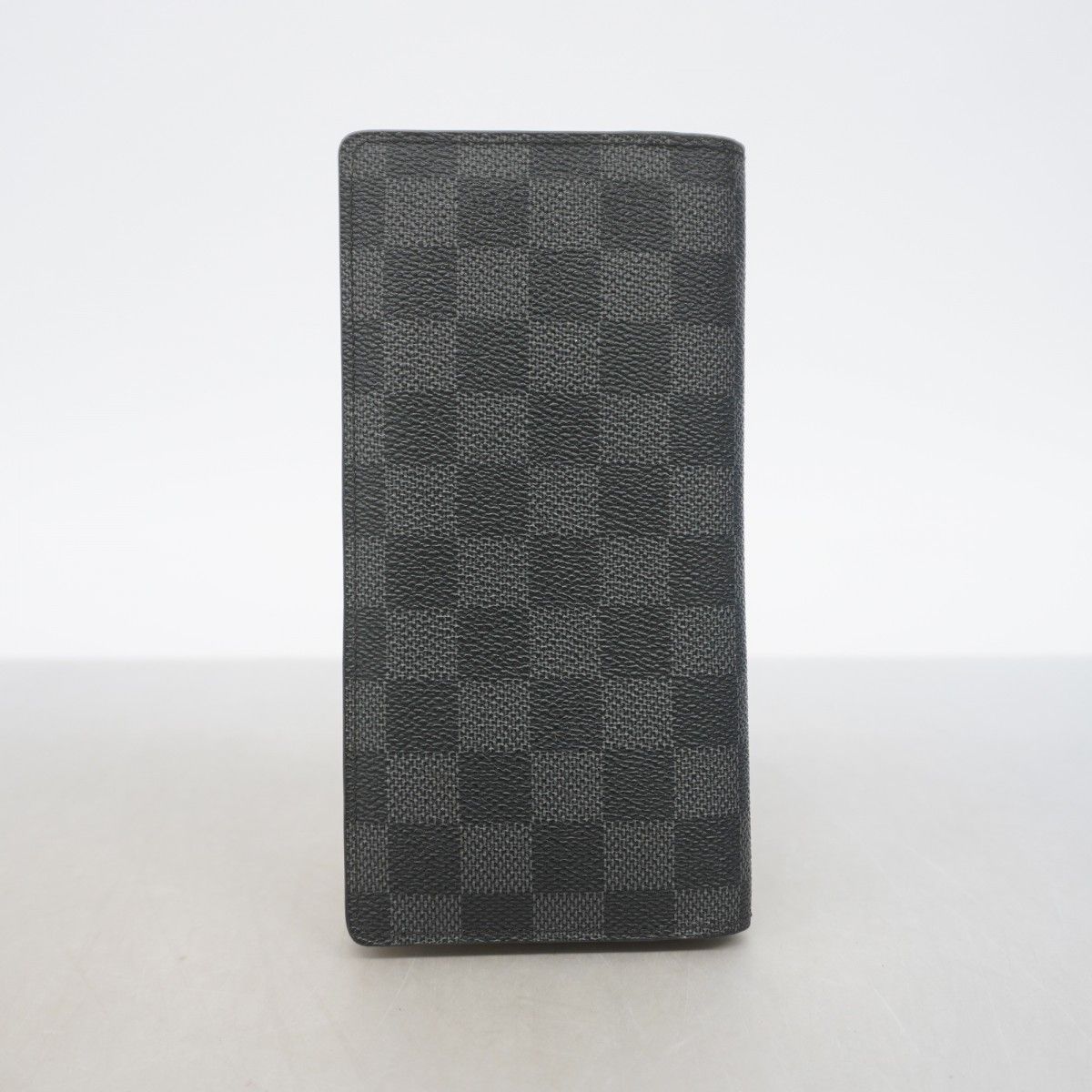 Louis Vuitton Wallet Damier Graphite Portefeuille Brazza Black Gray — view 6
