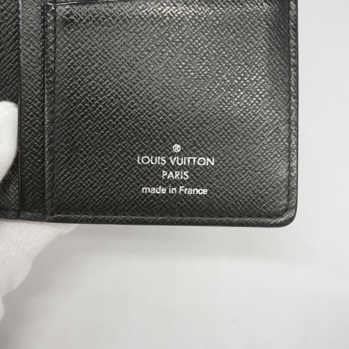 Louis Vuitton Wallet Damier Graphite Portefeuille Brazza Black Gray — view 4