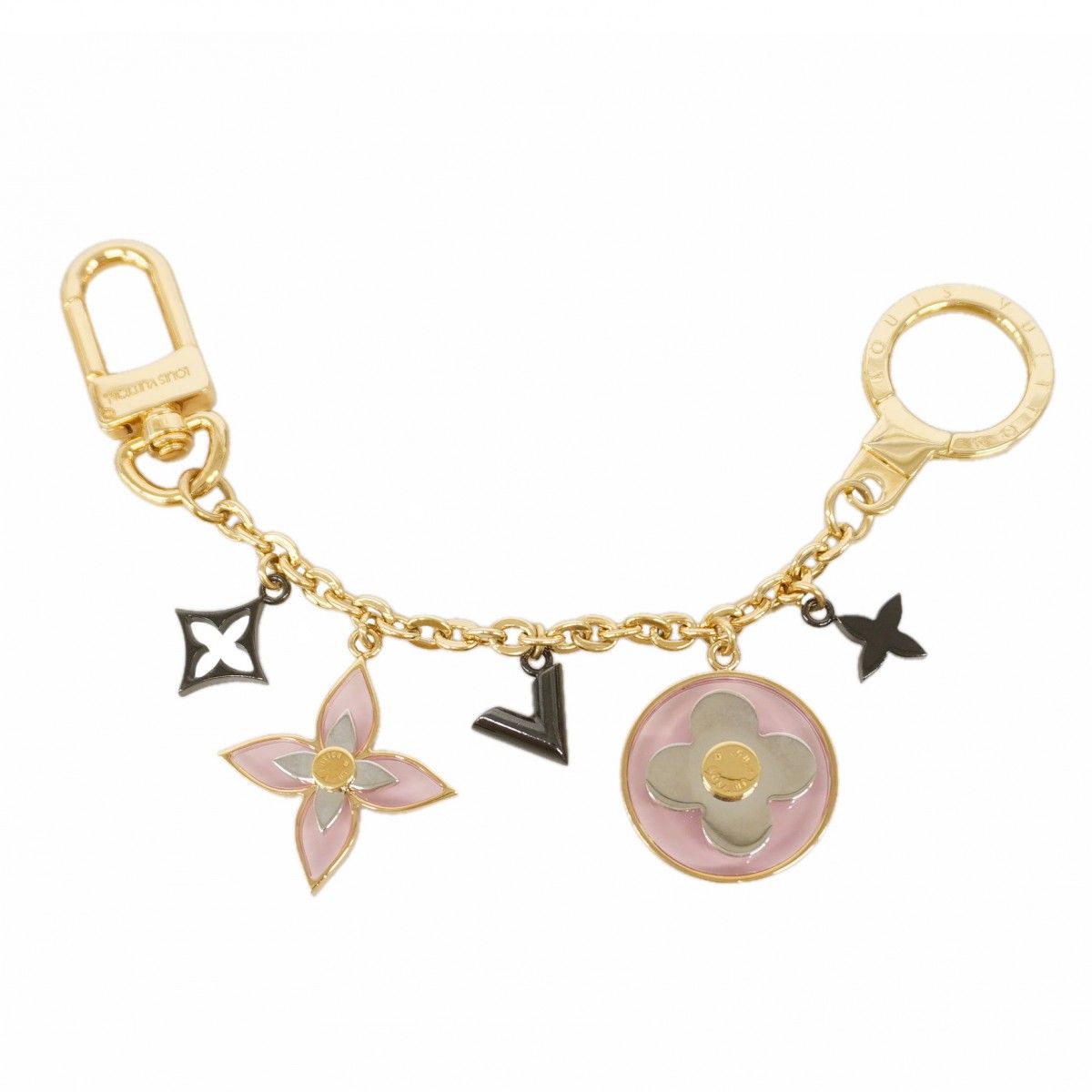 Louis Vuitton Key Holder Charm Bijou Sac Sienne Blue Gold Pink Black Cles