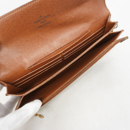 Louis Vuitton Wallet Monogram Portefeuille Accordion Brown — view 3