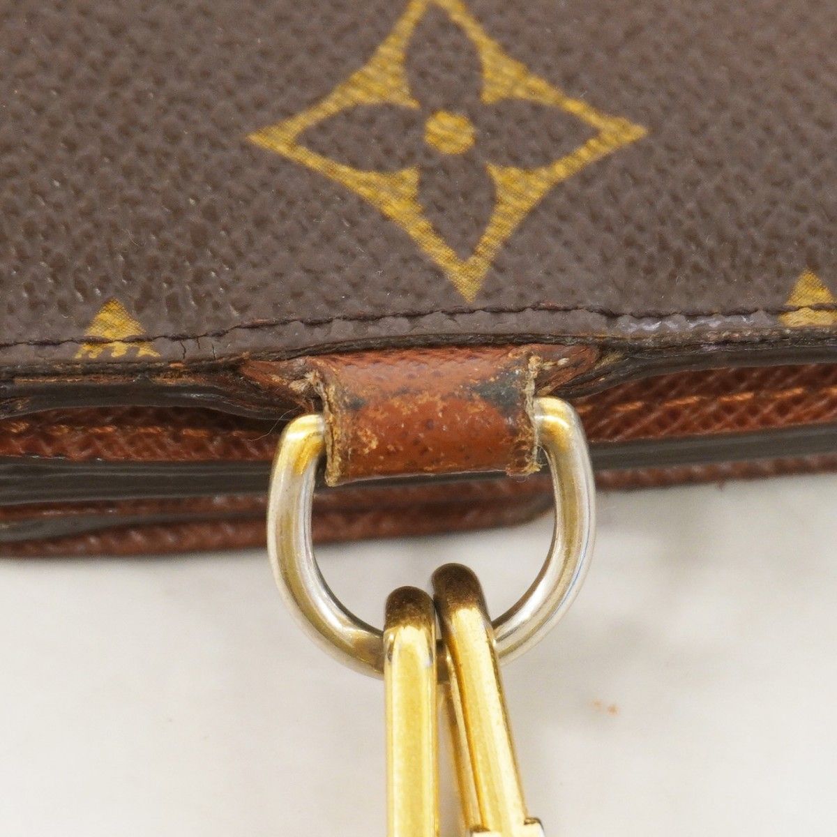 Louis Vuitton Wallet Monogram Portefeuille Accordion Brown — view 8
