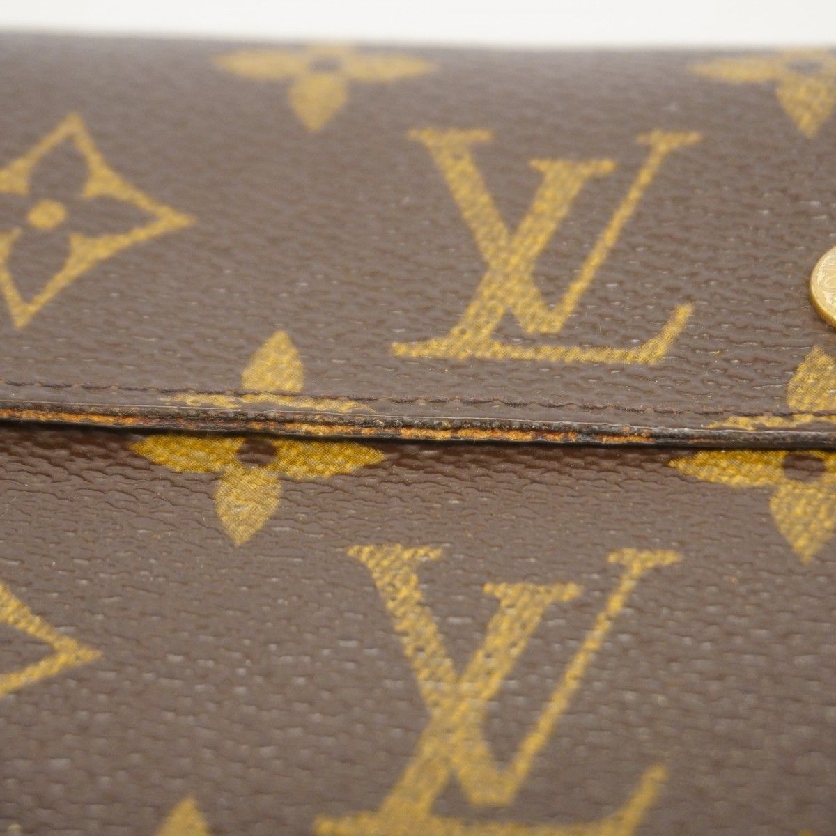 Louis Vuitton Wallet Monogram Portefeuille Accordion Brown — view 6