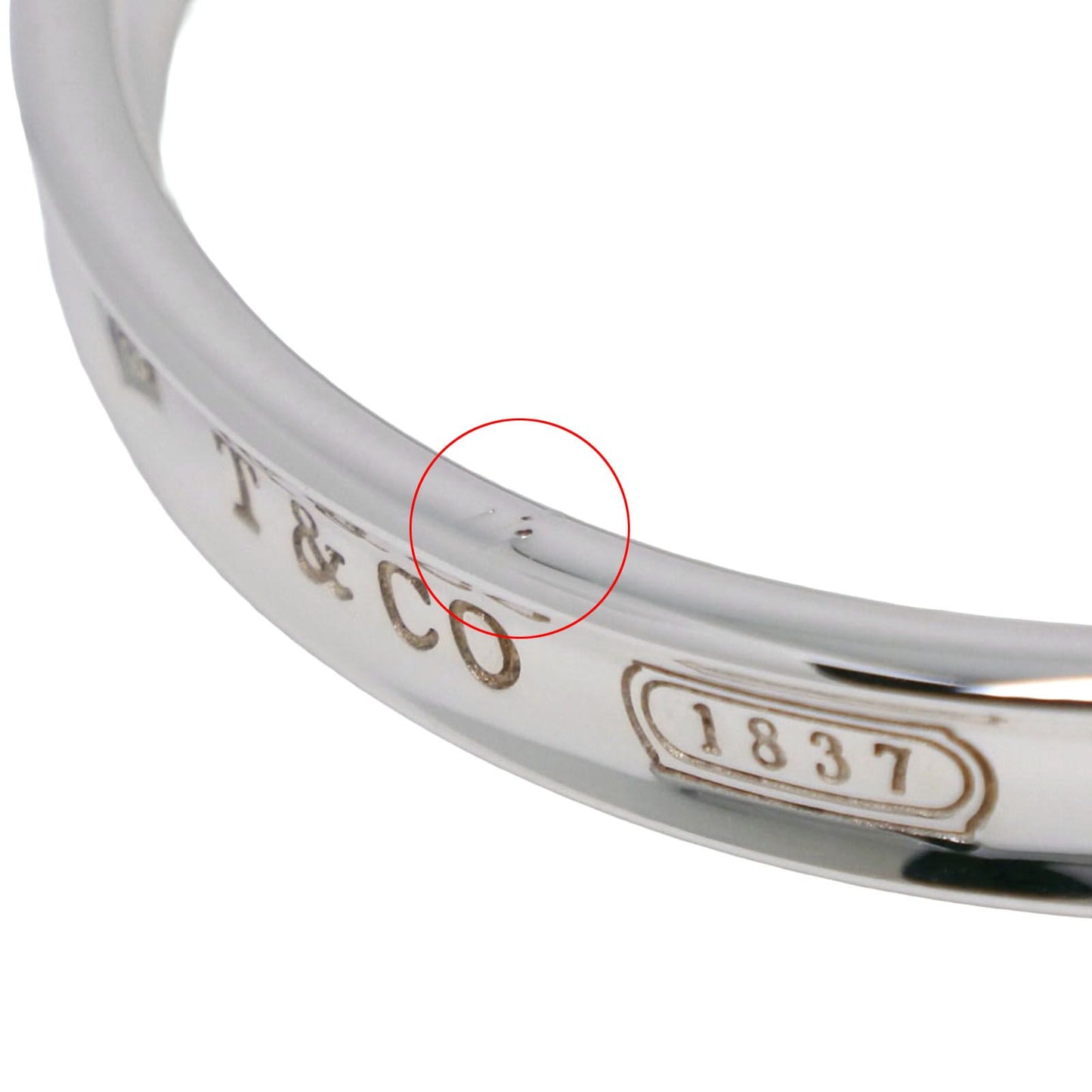 Tiffany & Co 1837 Narrow Silver Bracelet — view 5