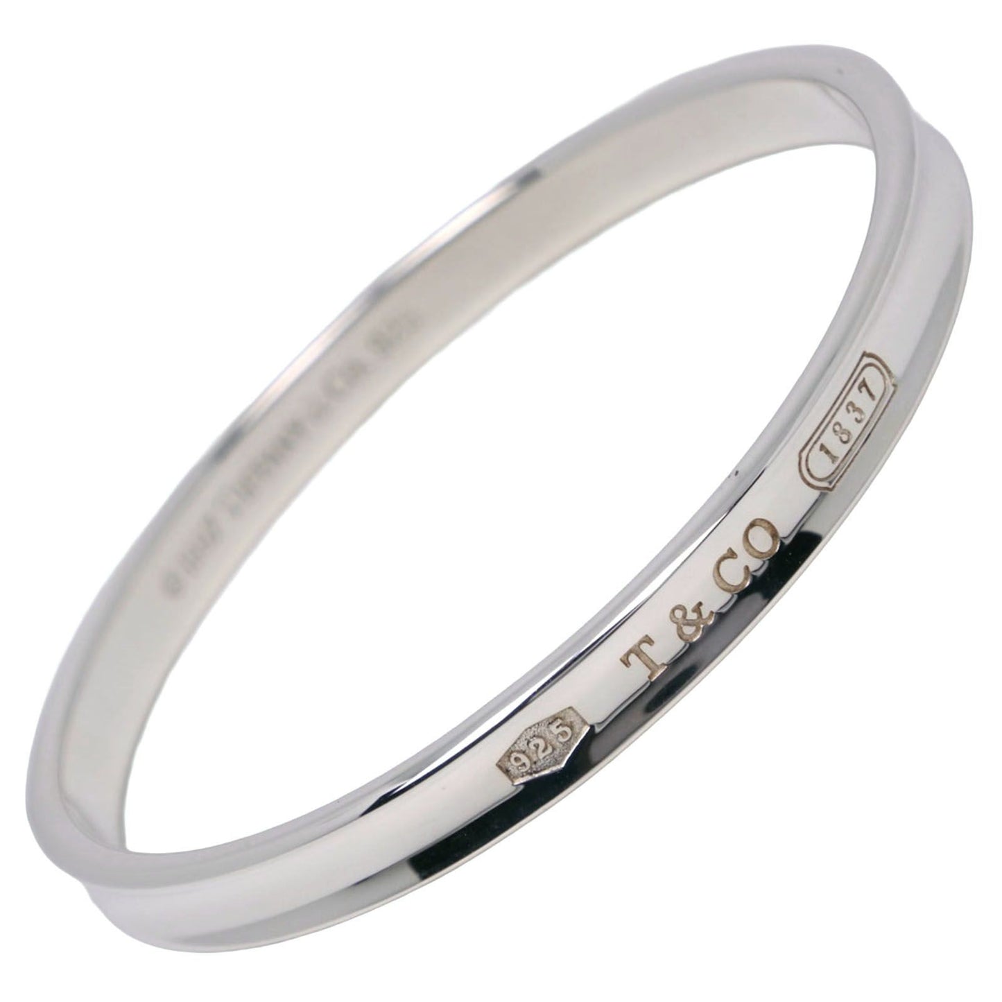 Tiffany & Co 1837 Narrow Silver Bracelet