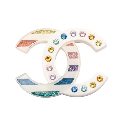 Chanel Brooch CC Logo 15