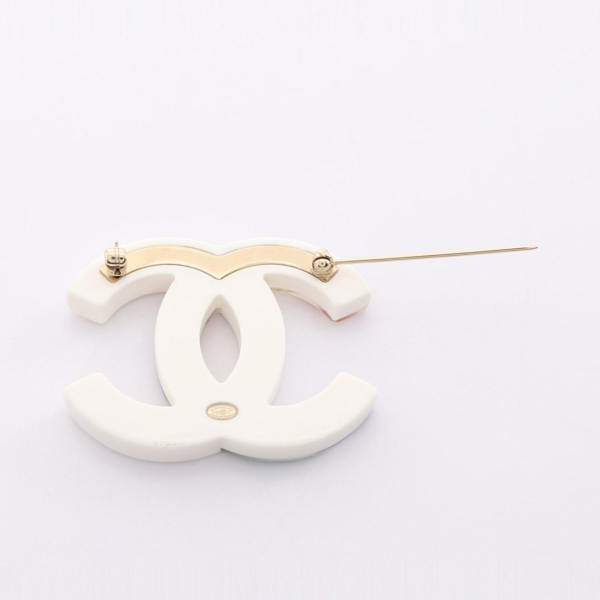 Chanel Brooch CC Logo 15 — view 2