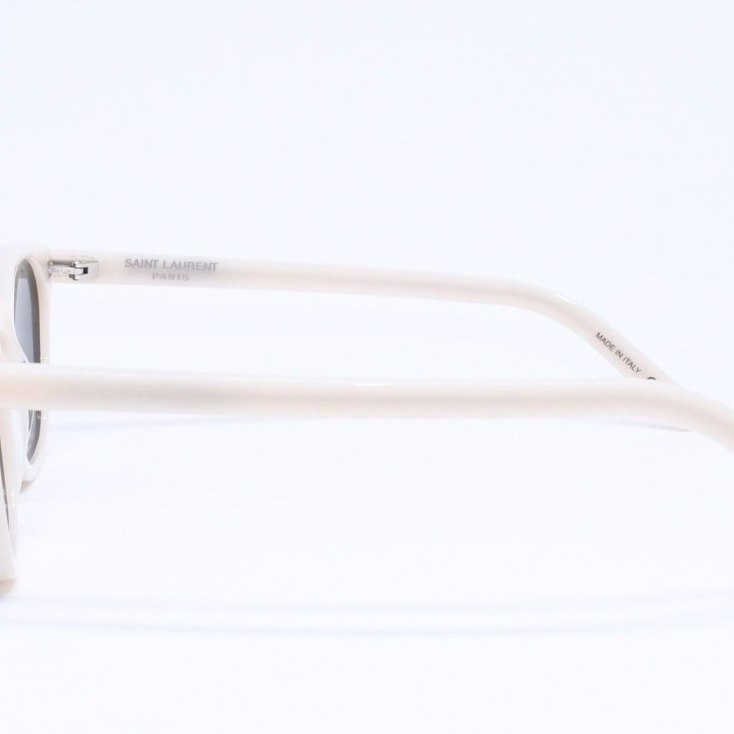 Saint Laurent Paris Sunglasses Eyewear White Temple SL 28 — view 6