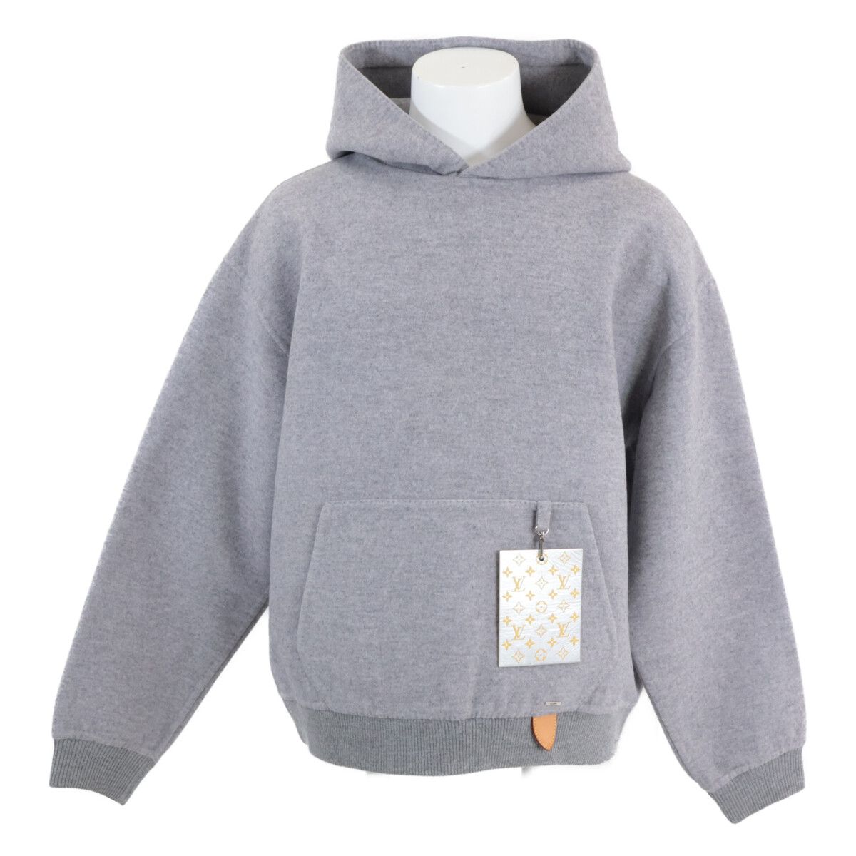 Louis Vuitton Staples Edition Wool Cashmere Tag Double Face Hoodie Pullover