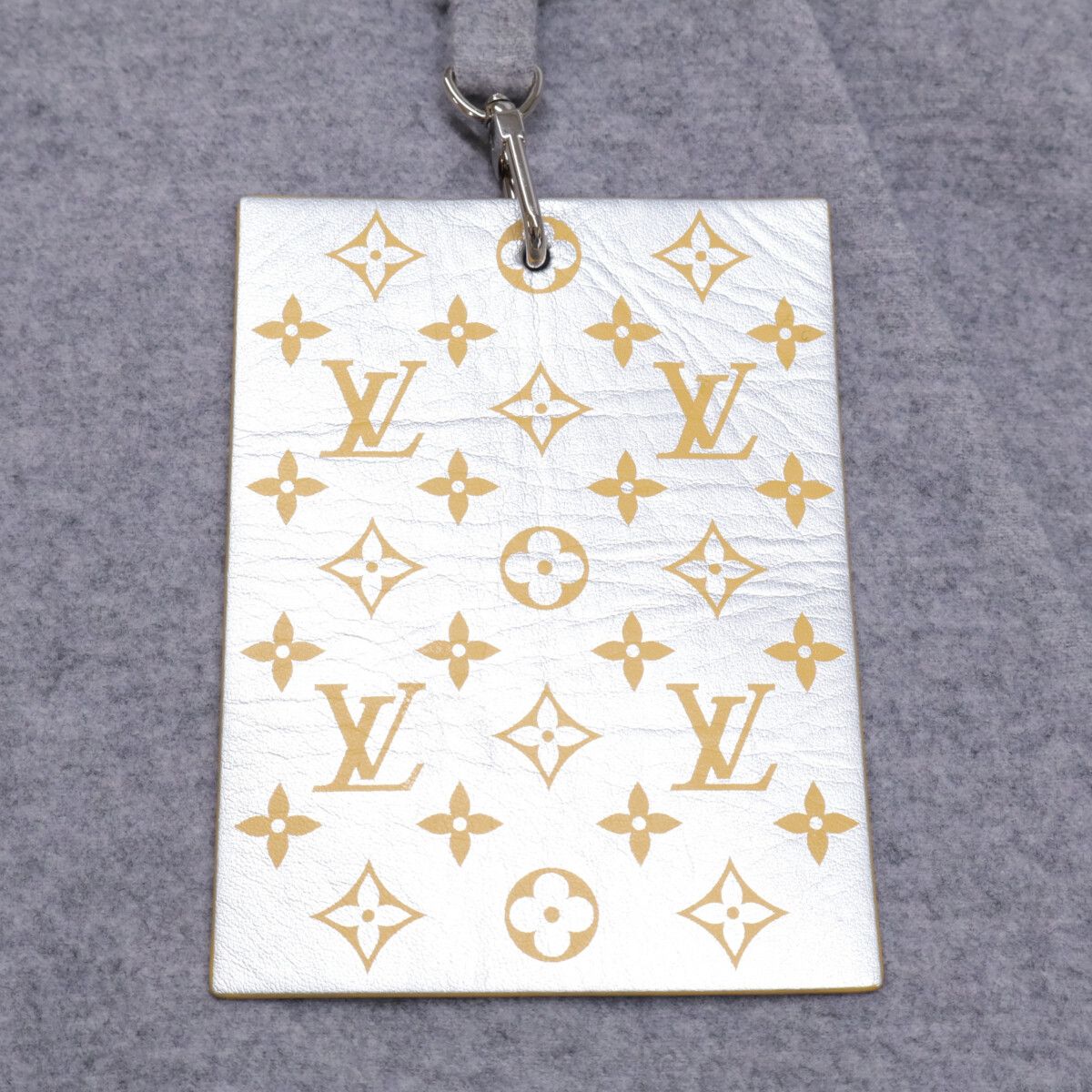 Louis Vuitton Staples Edition Wool Cashmere Tag Double Face Hoodie Pullover — view 5