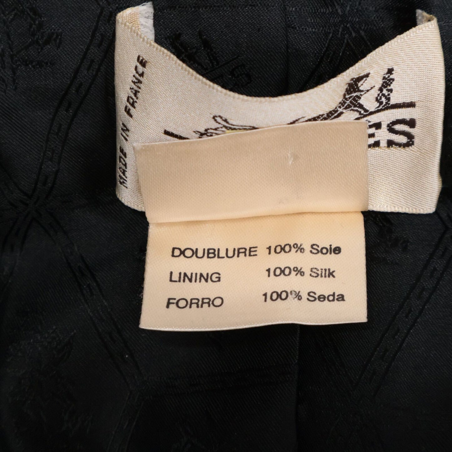 Hermes Nubuck Suede Lambskin Lining All Over Pattern Trench 44 Coat — view 6