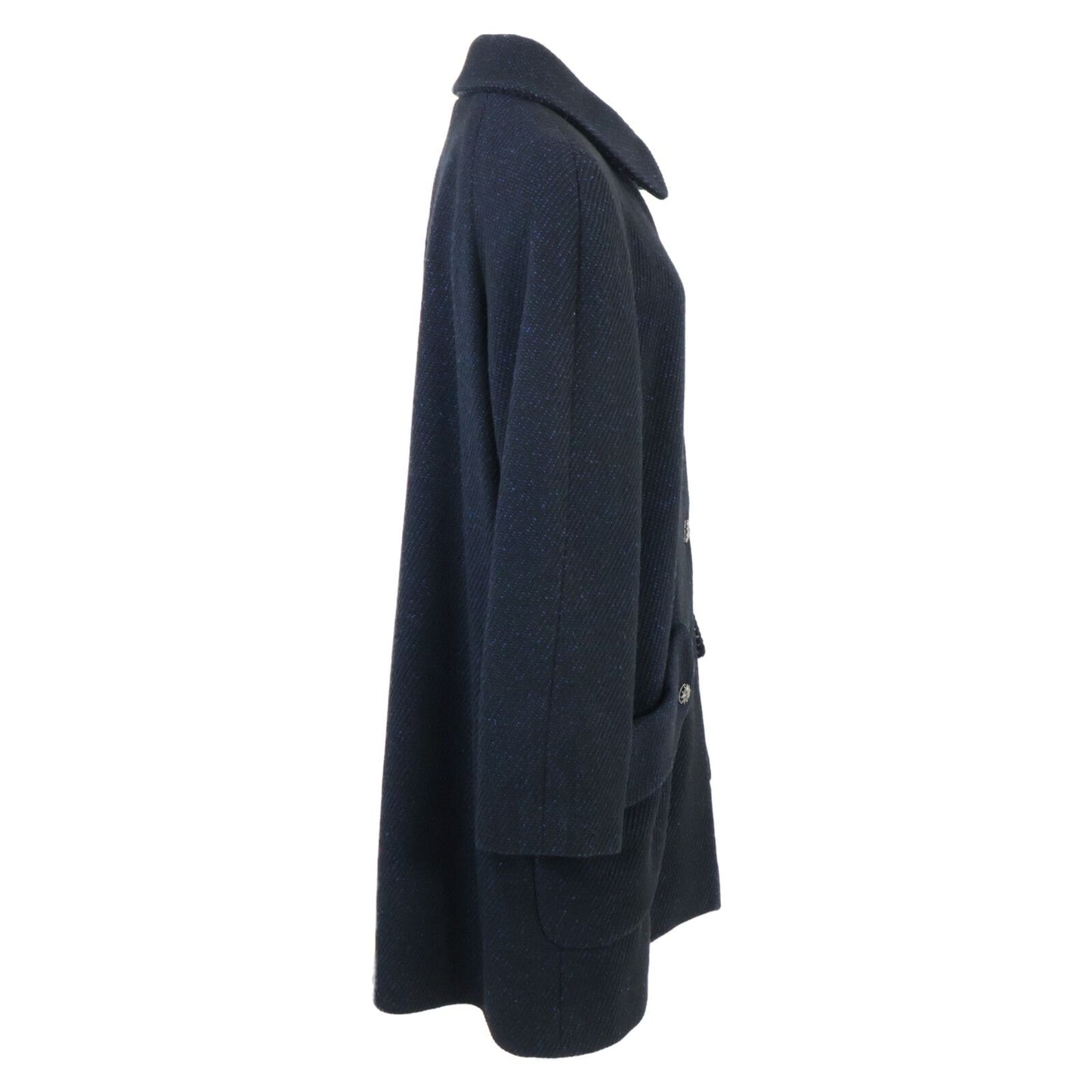 Chanel Silk Blend Coat 38 — view 4