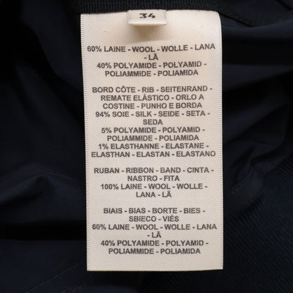 Hermes Lgilet Wool Nylon Bomber Jacket & Long Gilet Twin Set 34 Vest — view 8