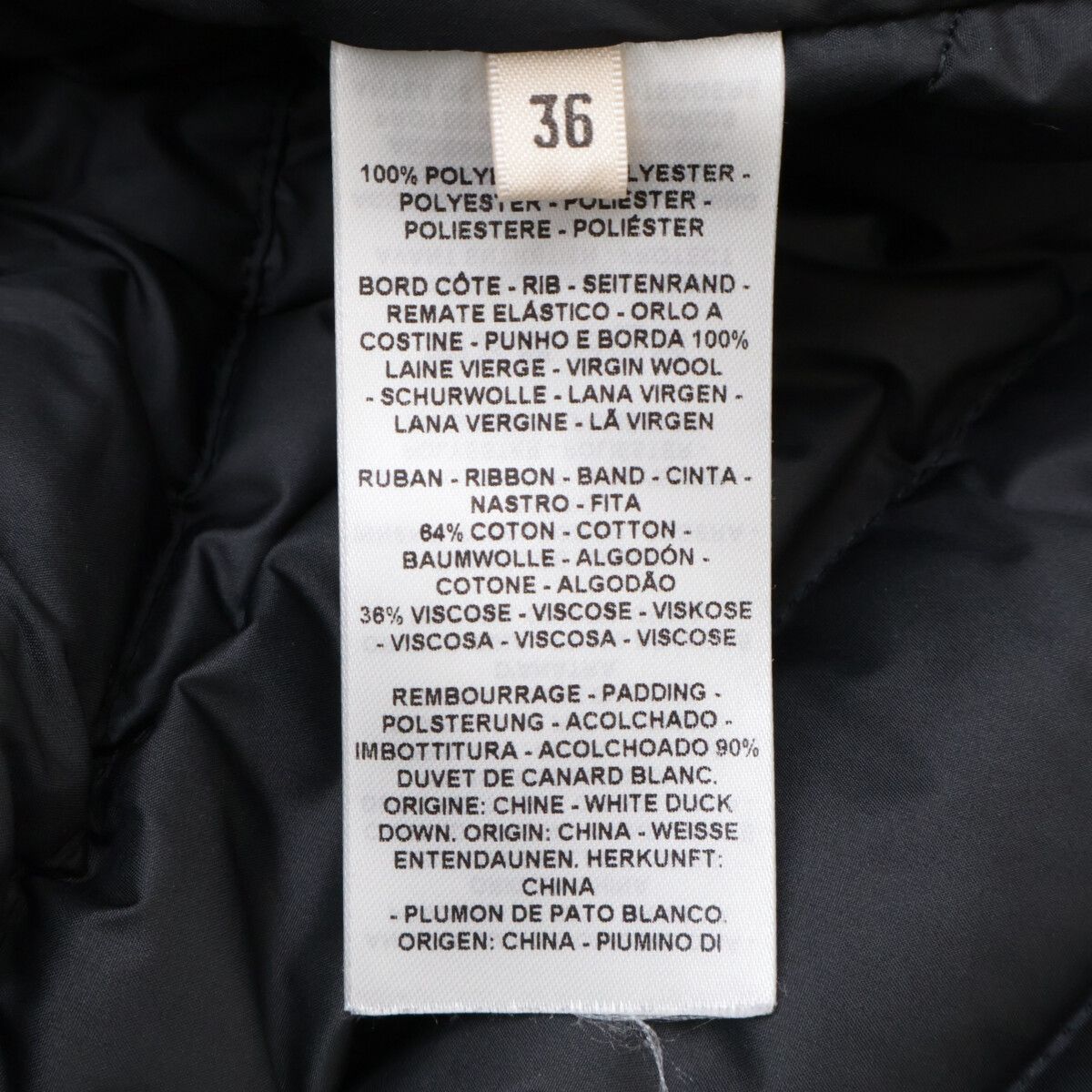Hermes Clou de Selle Quilted Down 36 Jacket — view 6