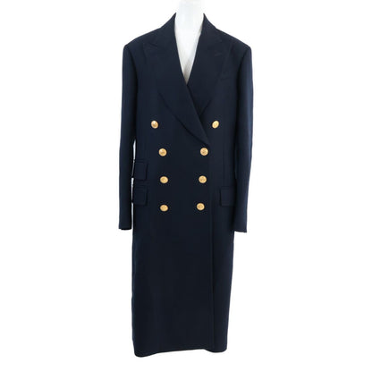 Gucci Cashmere Gold Button Double Breasted 42 Jacket