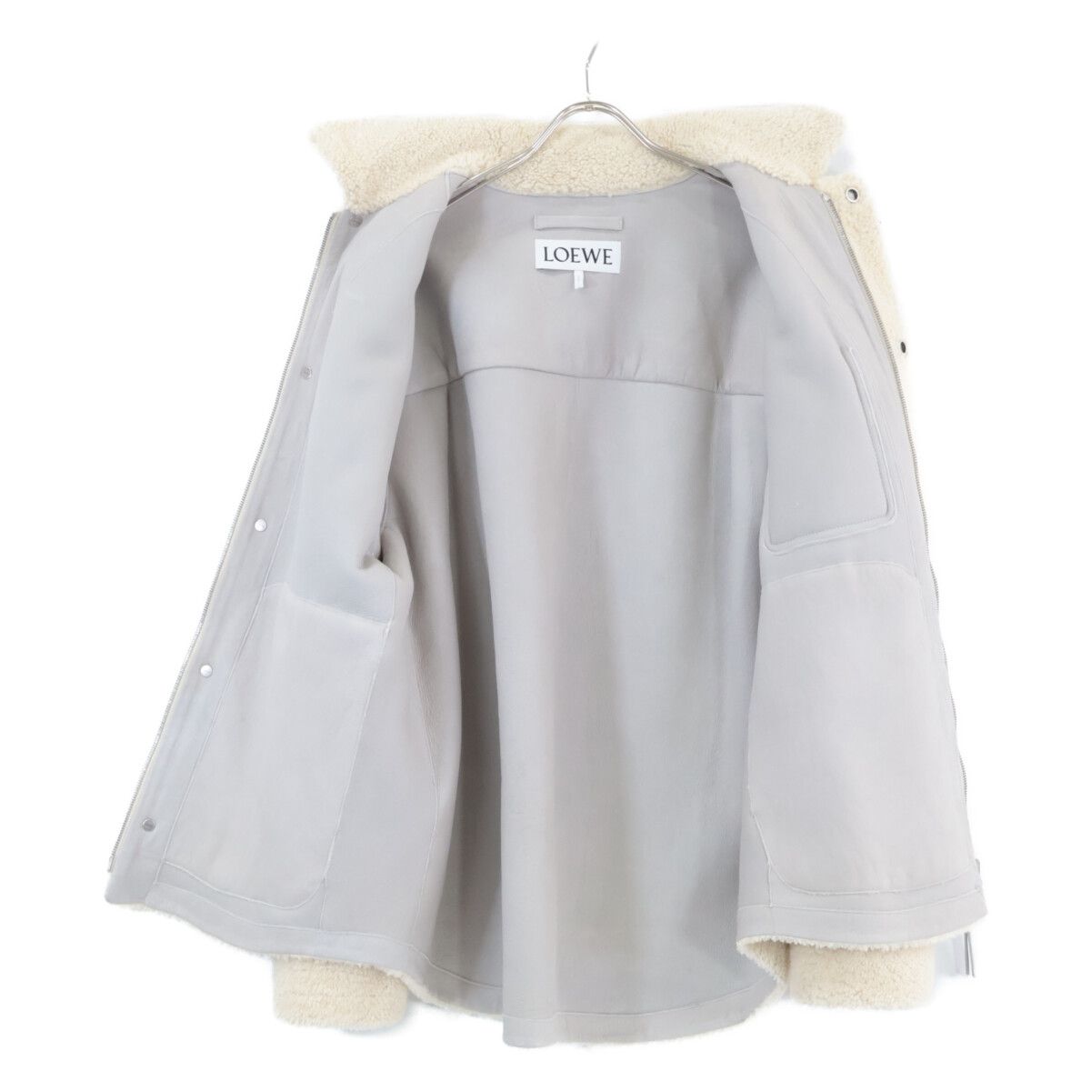 Loewe Shearling Overshirt Jacket 46 — view 5