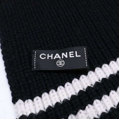 Chanel Cashmere 100 Logo Multi Patch Scarf — view 4