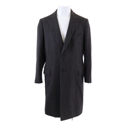 Hermes Wool Cashmere Chesterfield 50 Jacket