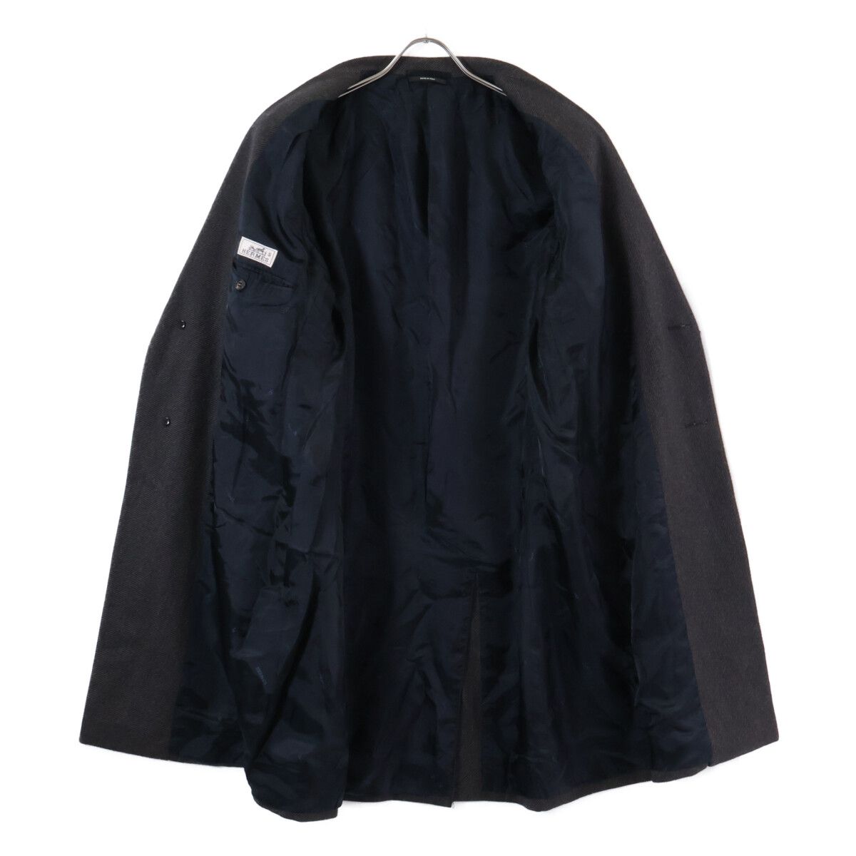Hermes Wool Cashmere Chesterfield 50 Jacket — view 4