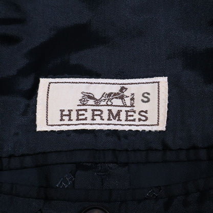 Hermes Wool Cashmere Chesterfield 50 Jacket — view 5