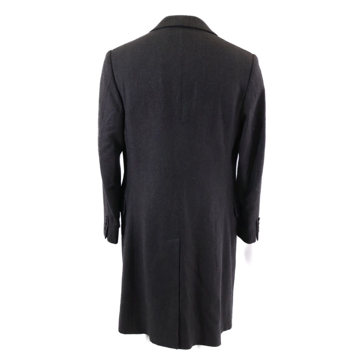 Hermes Wool Cashmere Chesterfield 50 Jacket — view 3