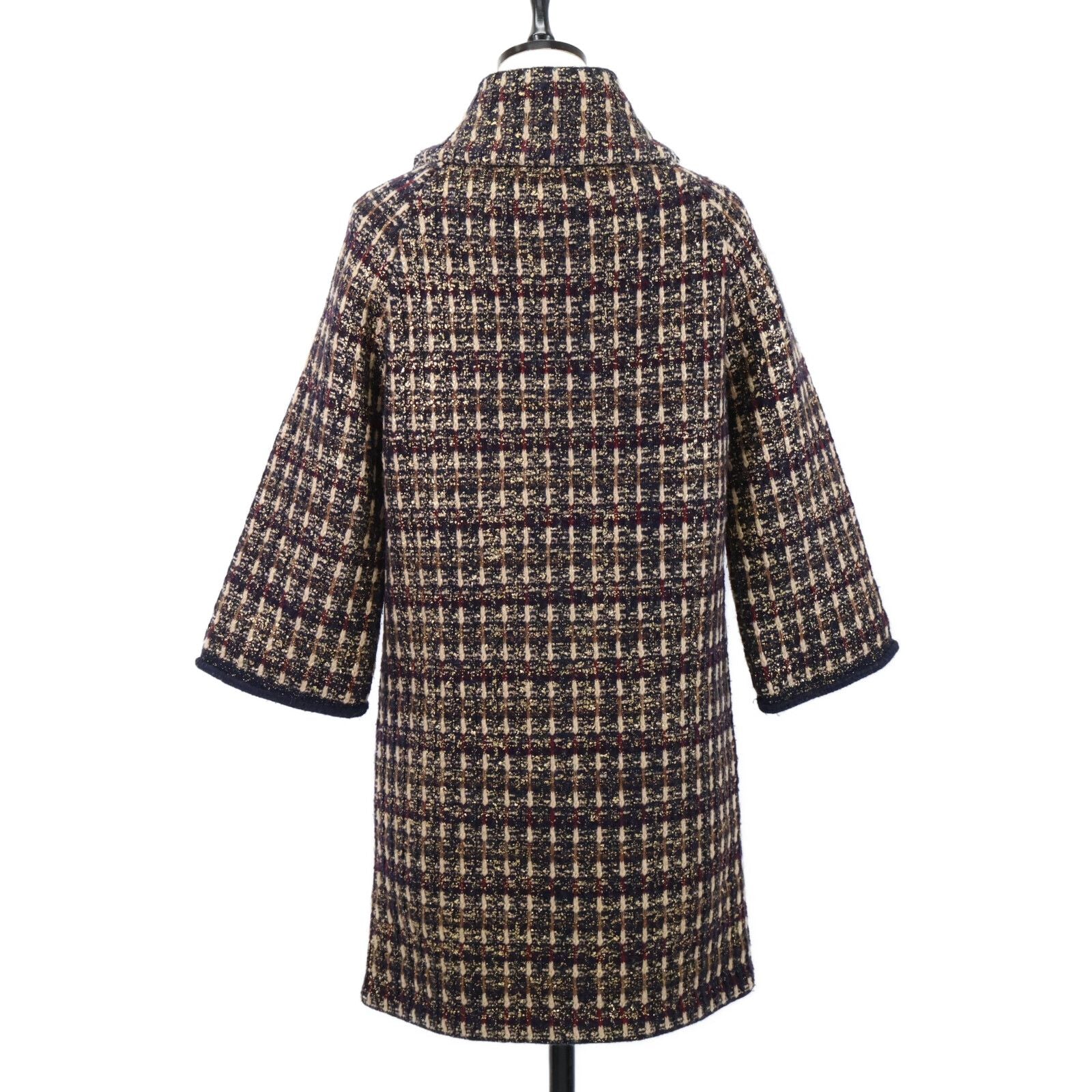 Chanel Gripoix Button Wool Cashmere Knit 36 Sweater — view 3