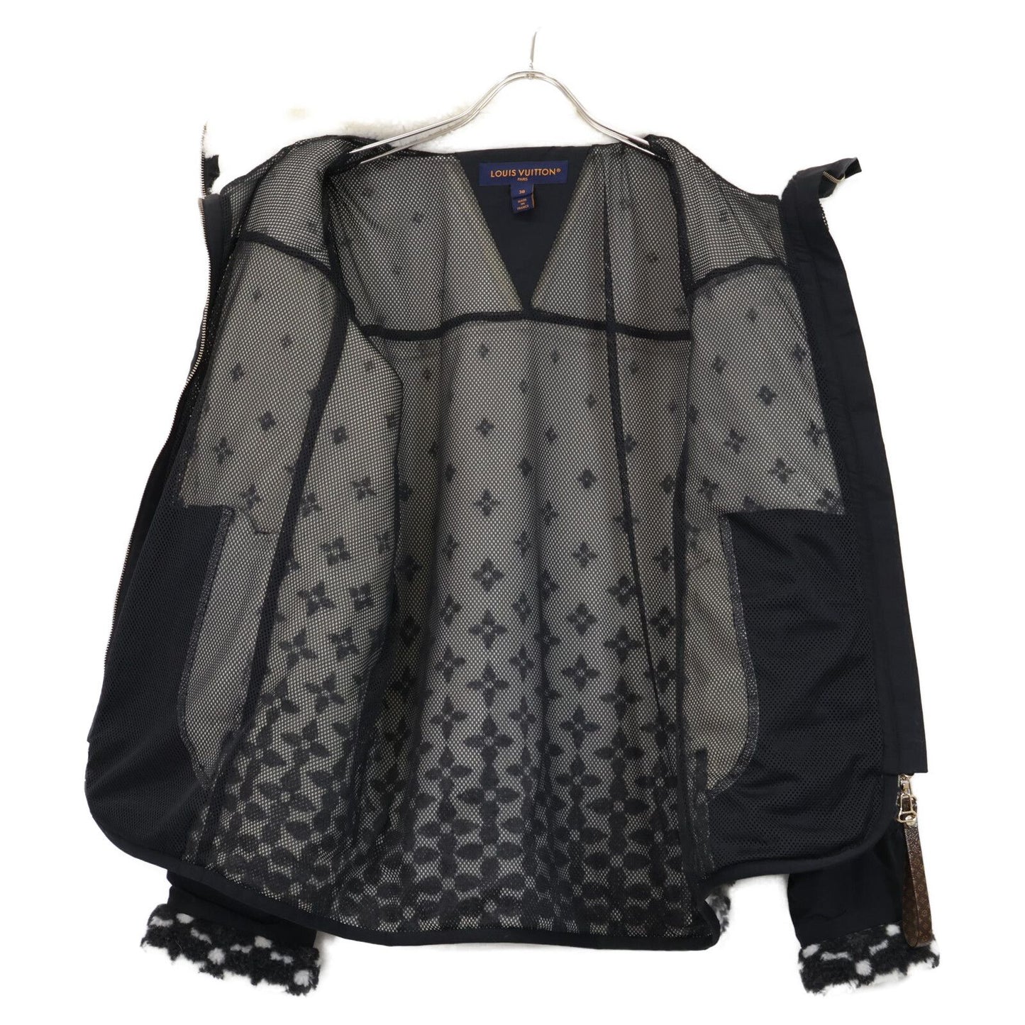Louis Vuitton Pau Ombre Monogram Fleece 38 Jacket — view 5