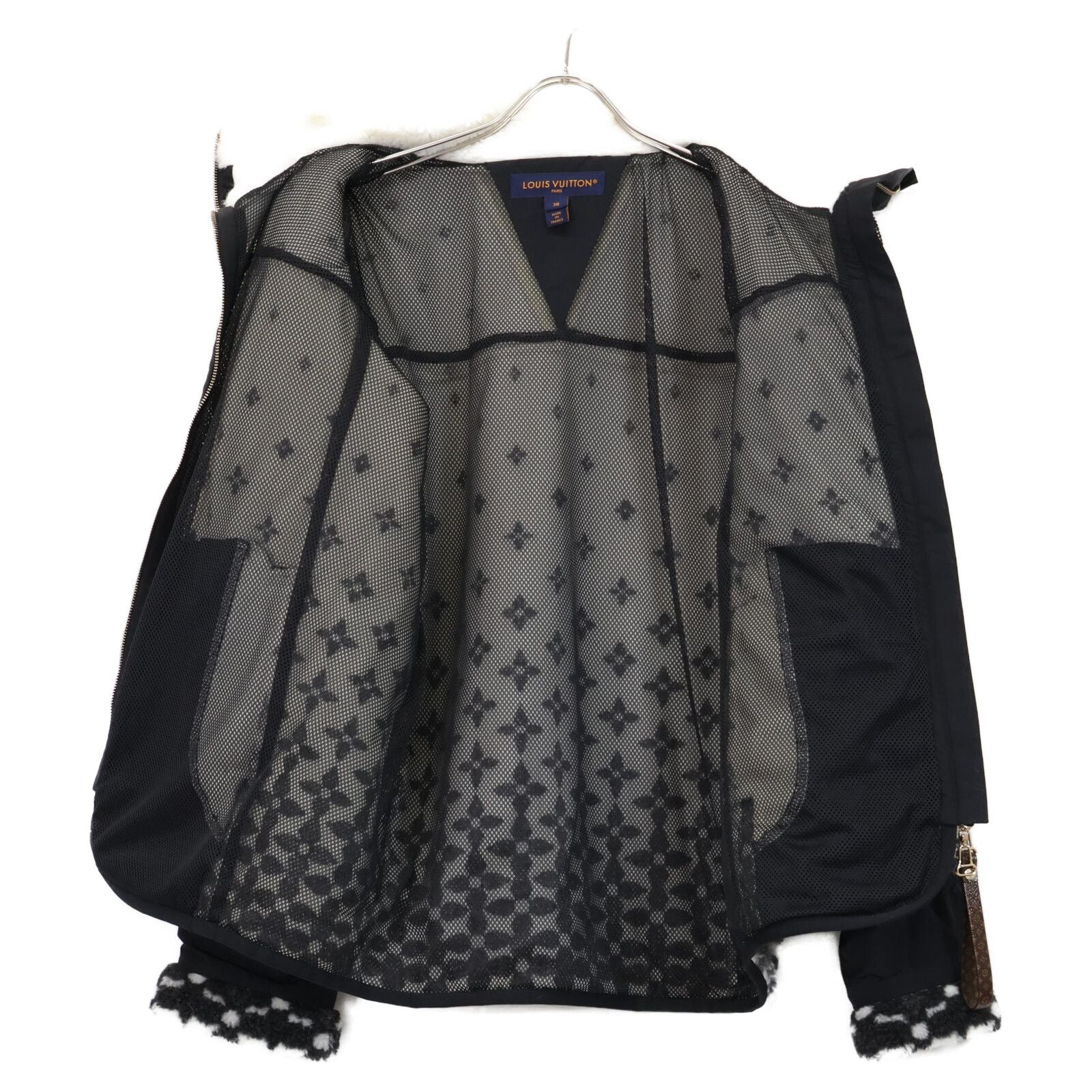 Louis Vuitton Pau Ombre Monogram Fleece 38 Jacket — view 5