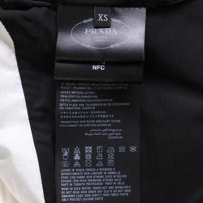 Prada Re-Nylon Logo Cropped Down XS Jacket — view 6