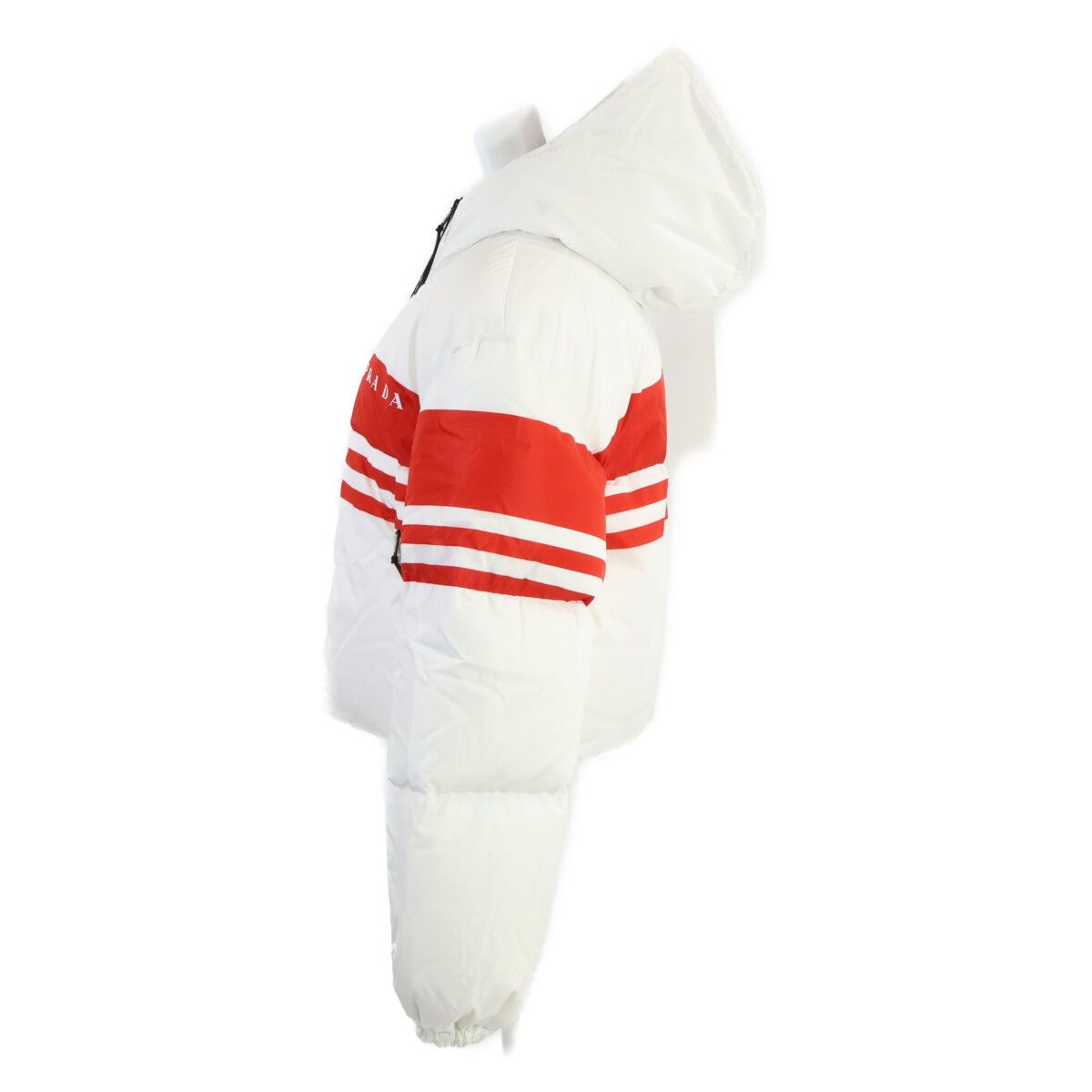 Prada Re-Nylon Logo Cropped Down XS Jacket — view 2
