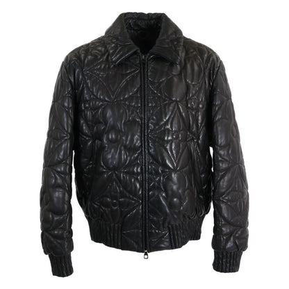 Louis Vuitton Et7 Monogram Flower Quilted Lambskin Jacket 50