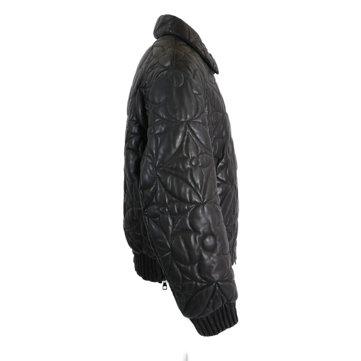 Louis Vuitton Et7 Monogram Flower Quilted Lambskin Jacket 50 — view 4