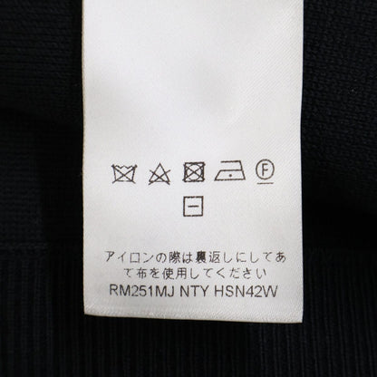 Louis Vuitton Nty Emboss Technical Wool Jacket Embossed LV Logo Zip Up Knit XL — view 7