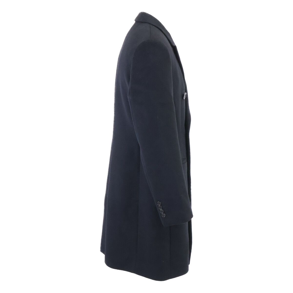 Dior Homme Virgin Wool Cashmere Double Chesterfield 48 Jacket — view 4