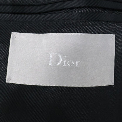 Dior Homme Virgin Wool Cashmere Double Chesterfield 48 Jacket — view 6