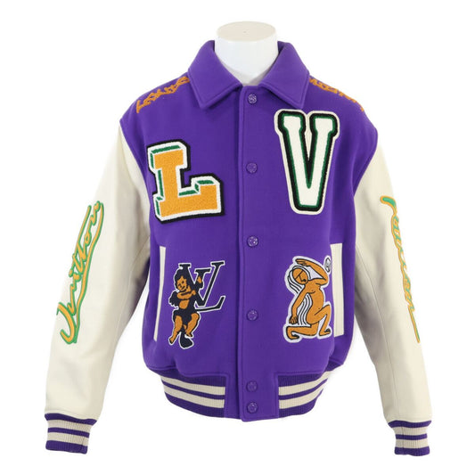 Louis Vuitton Multi Patch Mixed Leather Varsity Virgil Abro 50