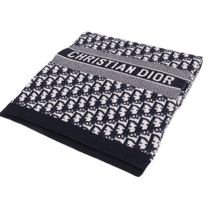 Dior Cashmere Blend Oblique Pattern Scarf