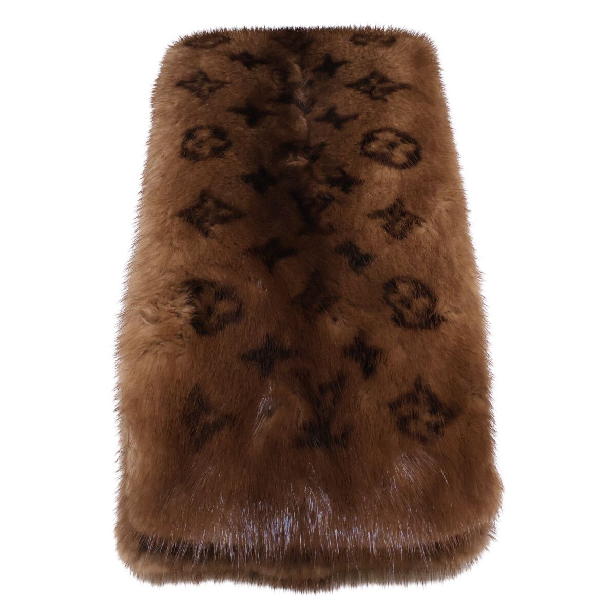 Louis Vuitton Mink 100 Monogram Scarf — view 2