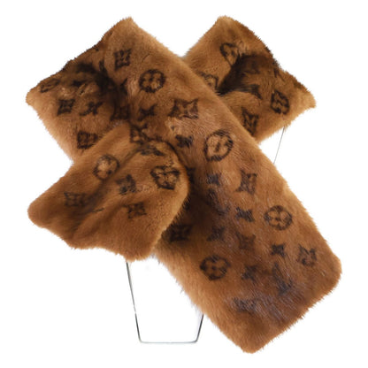 Louis Vuitton Mink 100 Monogram Scarf — view 4
