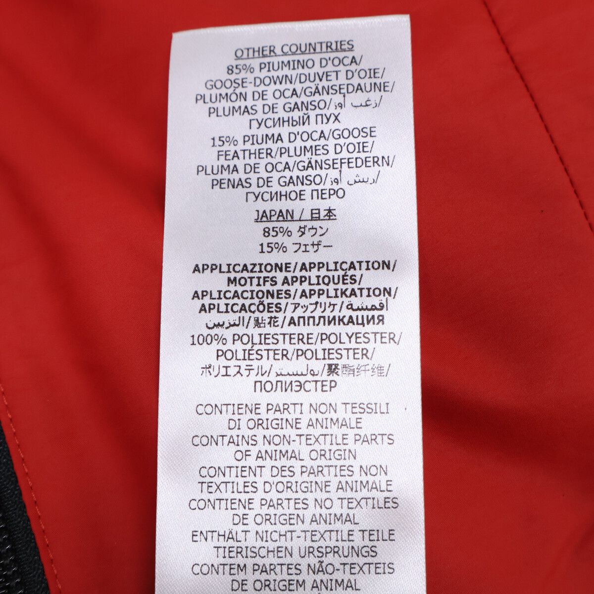 Gucci North Face Hoodie Down Jacket XS — view 8