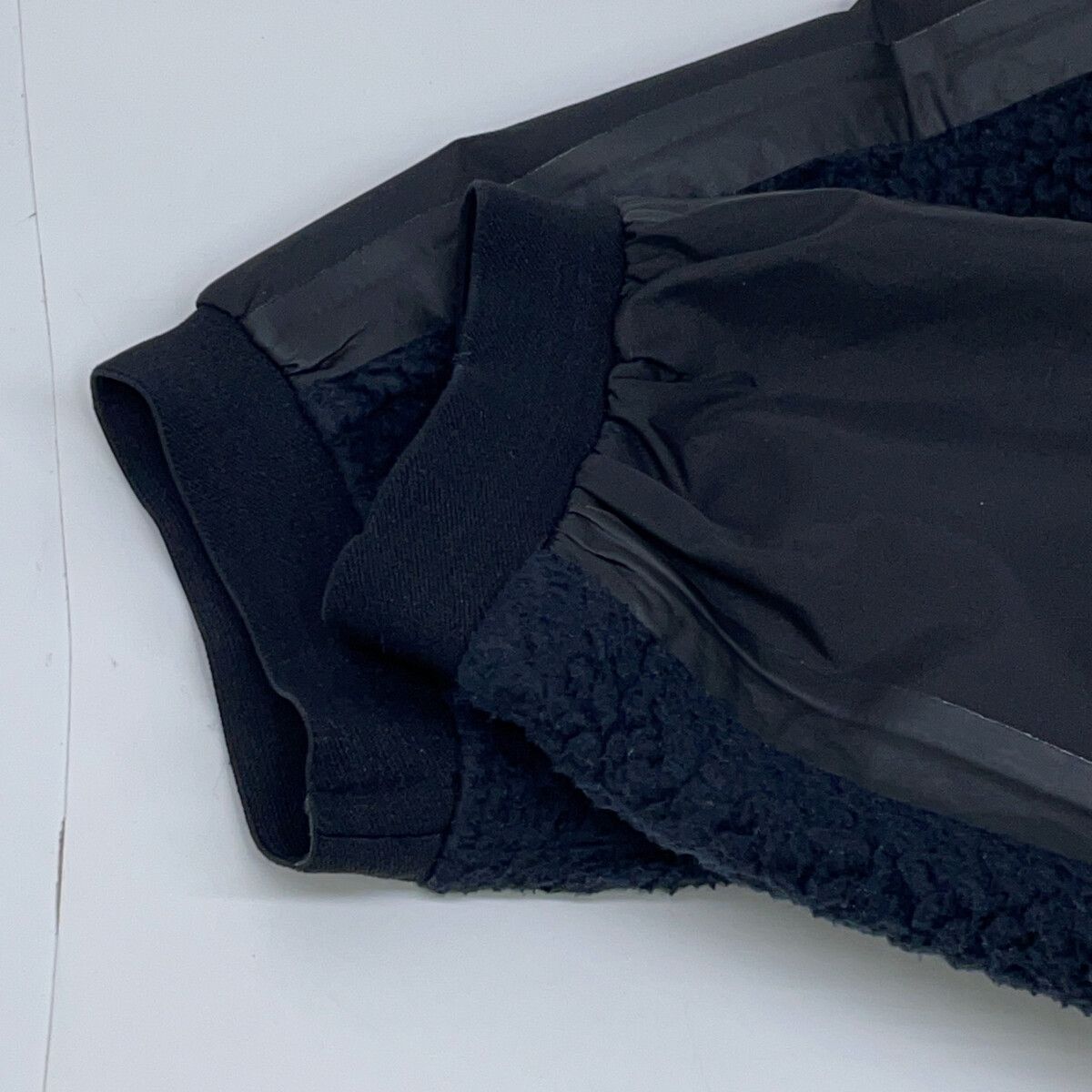 Prada Sport Navy Recycled Fleece Technical Jacket — view 6