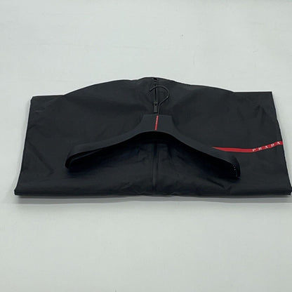 Prada Sport Navy Recycled Fleece Technical Jacket — view 9