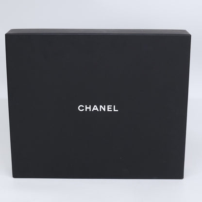 Chanel Cashmere CC Logo Quilted Scarf — view 9