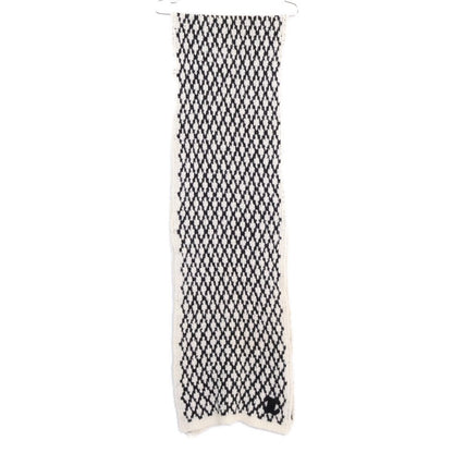 Chanel Cashmere CC Logo Quilted Scarf — view 2