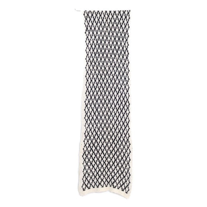 Chanel Cashmere CC Logo Quilted Scarf — view 3