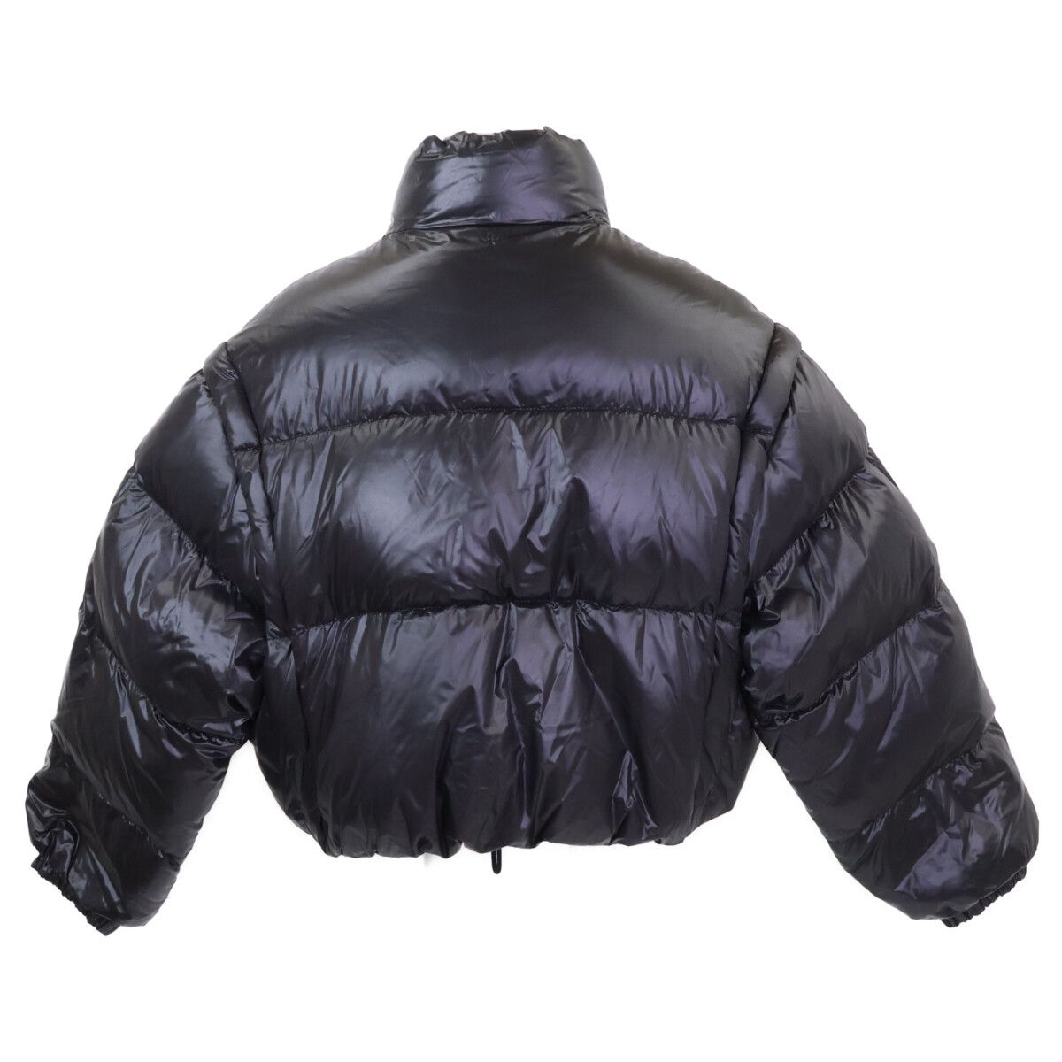 Prada Re-Nylon Cropped 2-Way Down Jacket 36 — view 2