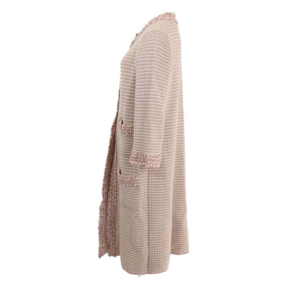 Chanel 06c CC Logo Button Tweed Knit 44 Sweater — view 2