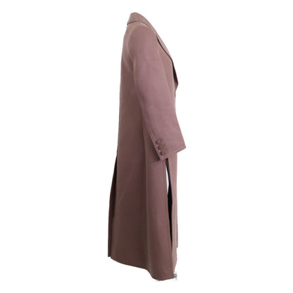 Fendi Lambskin Trim Wool Felt Chesterfield 36 Jacket — view 4